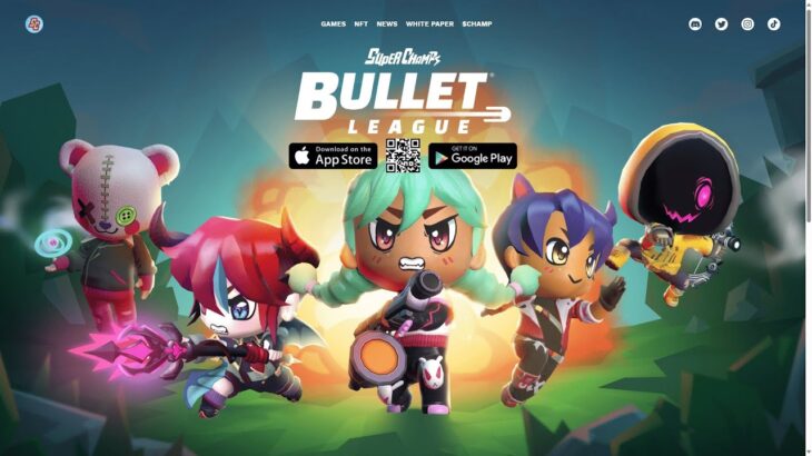 Bullet League – Battle Royale | Game NFT thể loại sinh tồn ,làm nhiệm vụ kiếm token miễn phí