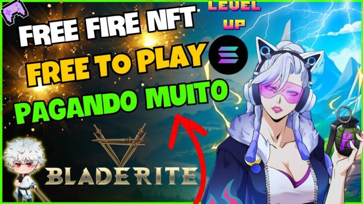 ⚔️ JOGO NFT GRÁTIS MOBILE – BLADERITE – BATTLE ROYALE – PAGANDO MUITO – FREE TO PLAY – PASSO A PASSO