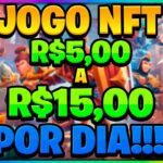 Jogo NFT Gratis Pagando 5 a 15 Reais Por DIA! nft games