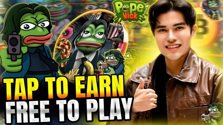 Pepe Wick Free To Play Tap To Earn Game Best NFT Game