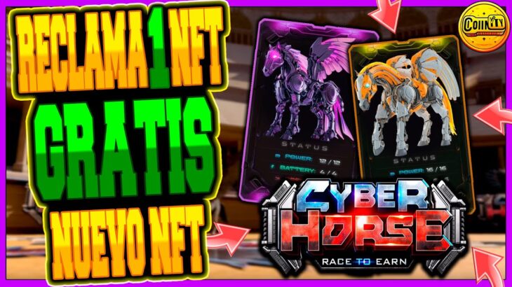 🚨 RECLAMA 1 NFT GRATIS EN CYBER HORSE ➡️ NUEVO JUEGO NFT