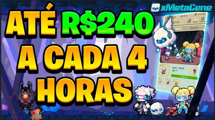 XMetaCene Mini Jogo NFT Grátis Tutorial Como Ganhar 250 REAIS