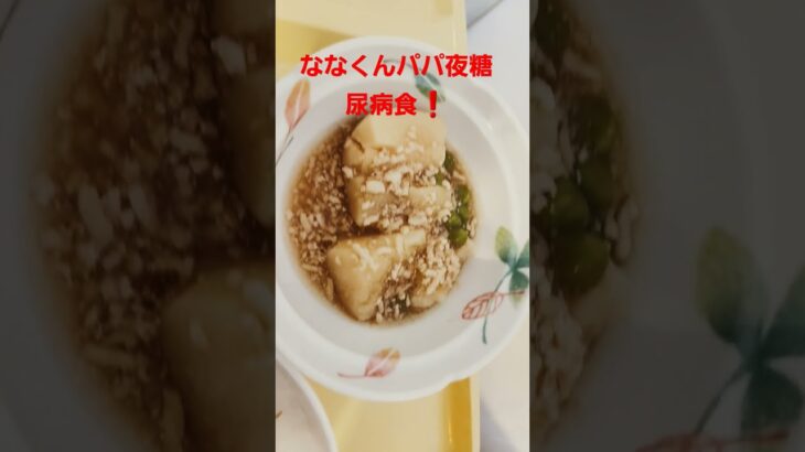 ななくんパパ夜糖尿病食❗#糖尿病食 #糖尿病#shortvideo #shorts