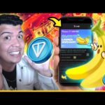 AIRDROP INSANO NFT GRATIS E TOKEN DA BANANA NA REDE TON