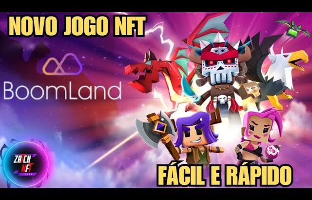 BoomLand: O novo jogo NFT rápido e fácil de jogar!