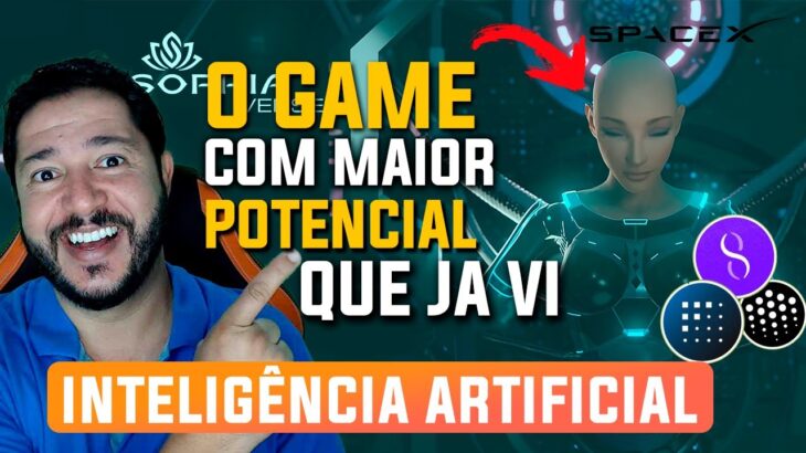 GAME NFT DE INTELIGÊNCIA ARTIFICIAL – SOPHIA VERSE A REVOLUÇÃO DOS JOGOS NFT