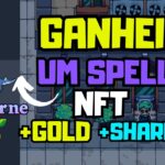 GANHEI MINHA PRIMEIRA NFT (R$ 977,27 ) NO JOGO SPELLBORNE – DICAS PARA PEGAR +GOLD +SHARDS E A NFT