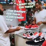 HE WANTED $4,000 FOR HIS NFT NIKE SNEAKERS, ALL HIS JORDAN 1’S FOR A PAIR OF OFF WHITES!-TSKTVEP37P2