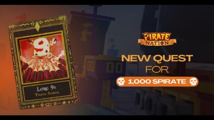 💸💸JUEGO NFT GRATIS – SORTEO 1000 $PIRATE – GGQUEST y PIRATE NATION – 💸💸