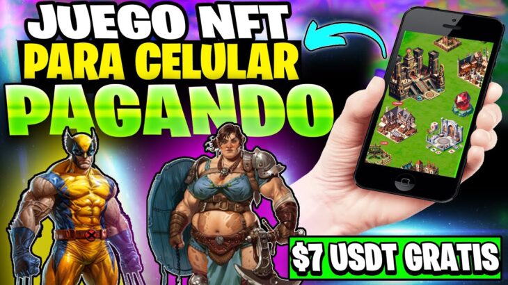 👉JUEGO NFT GRATIS!!✅GANA $7 USDT SIN INVERSION para ANDROID – IPHONE💥Age of Holders