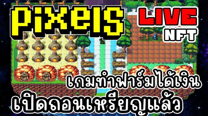 [ LIVE ] Pixel  (NFT) เปิดถอนแล้ว ราคาไม่ลงเยอะ EP.191