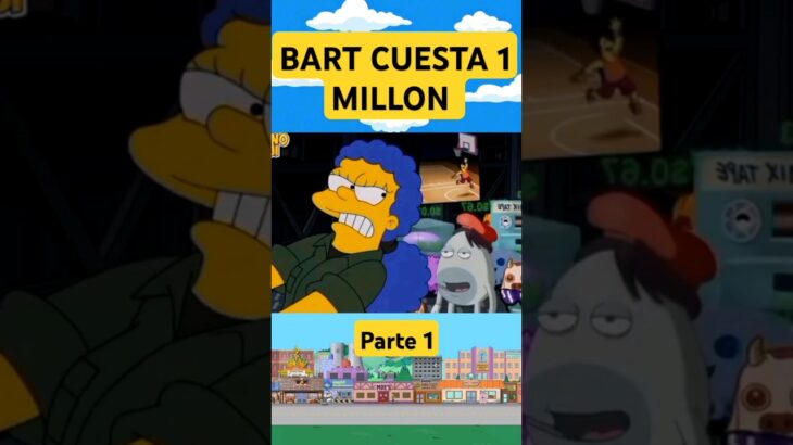 LOS SIMPSON BART NFT(RESUMEN) EN MINUTOS. #short #shorts #fy #parati