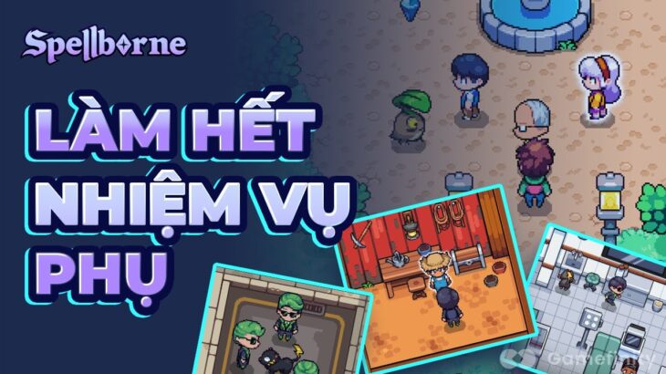 Làm full 10 nhiệm vụ Side Quests game NFT Spellborne cho người mới