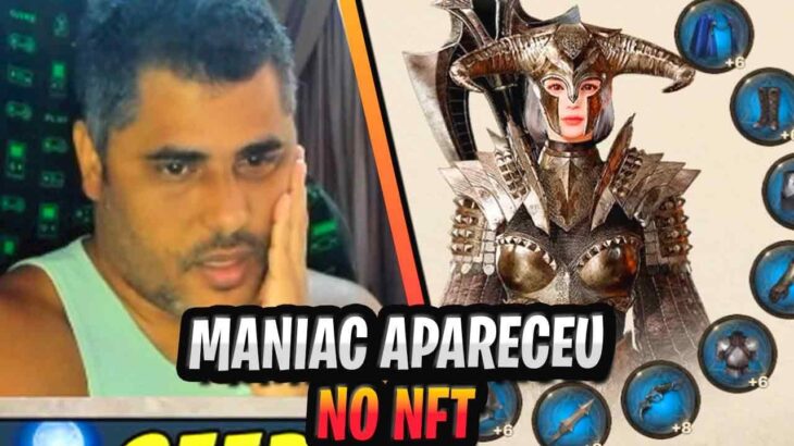 MAIS UM MEGAZORD NO NFT, DESSA VEZ FOI O MANIAC 😨 | CORTES NIGHT CROWS