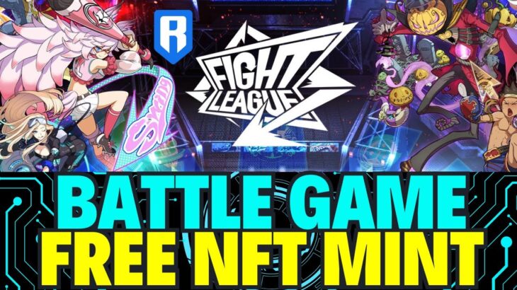 NEW GAME in RONIN NETWORK and FREE NFT MINT COMING SOON FIGHT LEAGUE