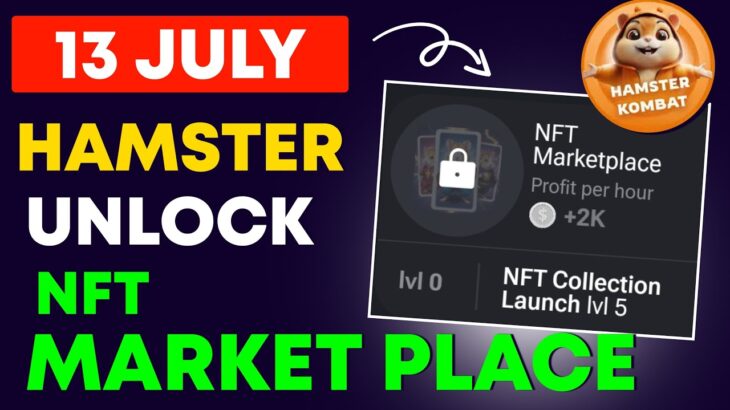 NFT Marketplace Unlock Kaise kare| Hamster Kombat Daily Combo NFT Marketplace Open |NFT Collection