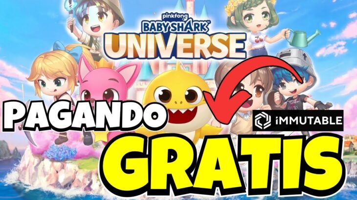 🚀 NUEVO JUEGO NFT PAGANDO GRATIS | MEJOR QUE PIXEL | MUY AMBICIOSO | BABY SHARK UNIVERSE