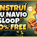 PIRATE NATION: CRIEI UM NAVIO SLOOP RÁPIDO DEMAIS – JOGO NFT GRÁTIS PAGANDO DEMAIS COM PLAY2AIRDROP