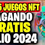 TOP 5 JUEGOS NFT GRATIS PAGANDO 💥 JULIO 2024 💥 TOP 5 NFT GAMES FREE TO PLAY