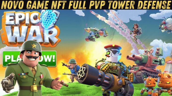 VENHA PRA GUILDA! NOVO TOWER DEFENSE NFT INCRIVEL! EPIC WAR REBOL BOTS NA IMMUTABLE