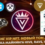 📌 Майнинг VIP NFT. НОВЫЙ TON JETTON. Настройка майнинга на Hive OS, Rave OS, Windows