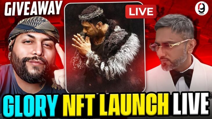 YO YO HONEY SINGH GLORY NFT LAUNCH | GLORY INTRODUCTION | REACTION BY RG | HOW TO BUY NFT GLORY LIVE