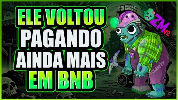 Zombie Miners v2: Novo Jogo NFT ClickToEarn Pagando em BNB – Guia Completo pra Você Ganhar Dinheiro