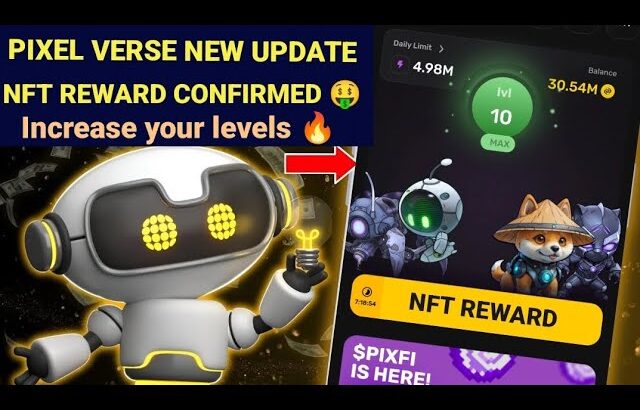 #pixelverse New Update 🤑 Nft Bonuses AirDropon 31 July 🔥🤯 #pixelverseairdrop 0 token problem solved🔥