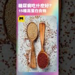 糖尿病人吃什麼食物比較好？15種適合糖尿病患者能吃的最高蛋白質的食物