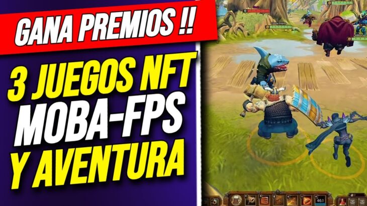 3 JUEGOS NFT QUE ESTOY JUGANDO ! Gana NFT en nuestros eventos y JUGA OFF THE GRID !