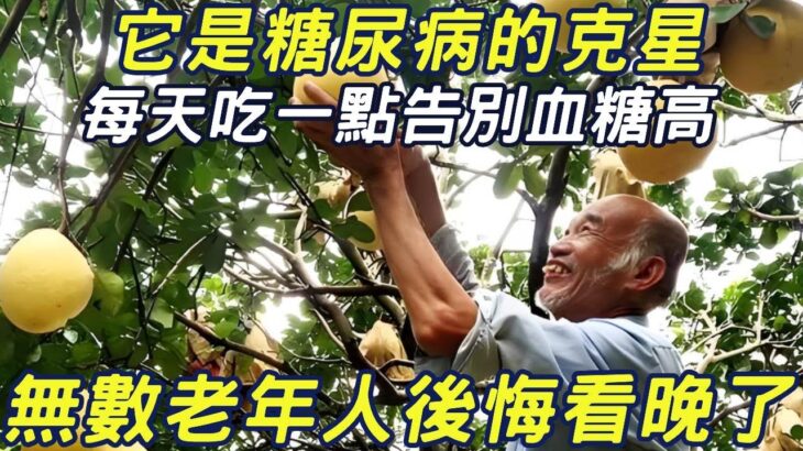 他是糖尿病的克星，90歲老人每天吃一點，40年血糖從未升高！#三味書屋