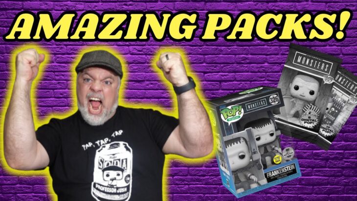 Amazing Sold Out Pack Opening! Funko Universal Monsters NFT Pack Opening | Droppp Funko NFTs