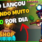 ⛏️ DAILY SHOP – JOGO NFT de MINERAÇÃO PAGANDO – GRÁTIS ? – SORTEIO- NUEVO NFT de BAIXO INVESTIMENTO