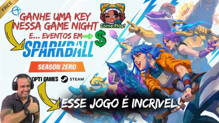 ESSE JOGO NFT É UNICO! NÃO TEM IGUAL GARANTA SUA KEY + EVENTOS EM $$ EM SPARKBALL 2.0 (SEASSON ZERO)