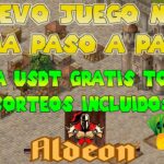 🤑GANA USDT GRATIS 💰NUEVO JUEGO NFT 👍GUIA COMPLETA | ALDEON ONLINE 2024