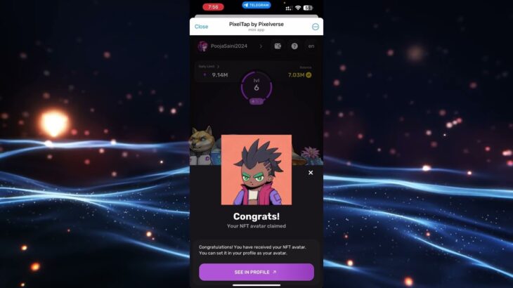 How To Claim NFT PixelTap & Pixelverse Dashboard ? NFT Claim Process Step-by-Step Guide in Hindi