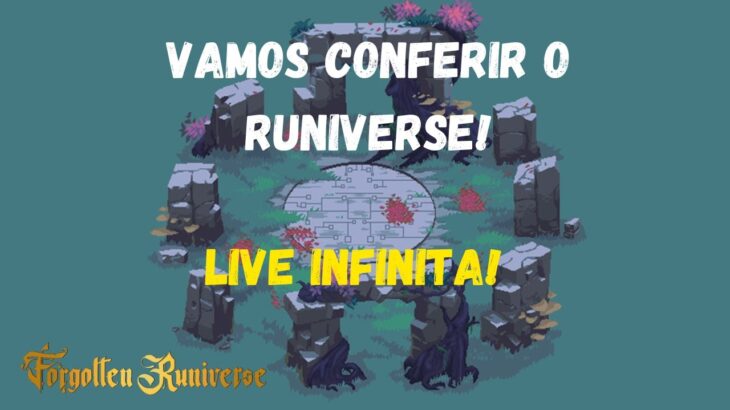 Jogos NFT – Forgotten Runiverse, vamos rushar o game! Live infinita