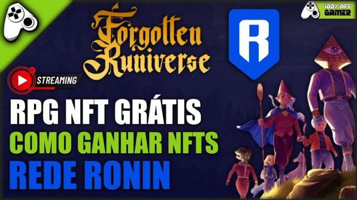 LIVE ON! FORGOTTEN RUNIVERSE – RPG NFT GRATUITO NA RONIN + NOVIDADES