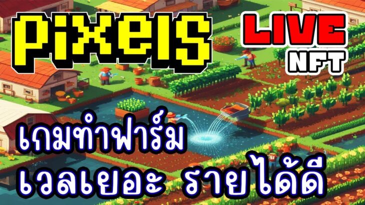 [ LIVE ] Pixel (NFT) ปั้นตัวให้โหดๆ ดีกว่า EP.220