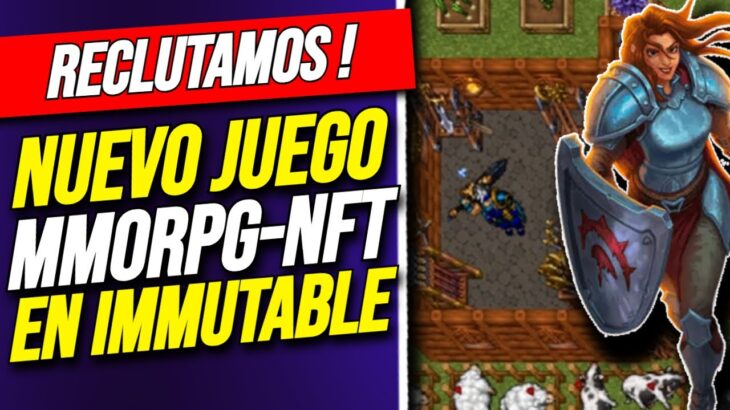 NUEVO JUEGO NFT MMORPG ! RECLUTAMOS ! Raven Quest en IMMUTABLE ! Raven Dawn NFT !