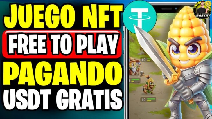 🚀 NUEVO JUEGO NFT PAGANDO USDT GRATIS 💥 COMO GENERAR 💥 NFT FREE TO PLAY 🚀 CORN BATTLES