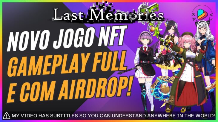 Novo jogo NFT DE:LITHE LAST MEMORIES com Airdrop e Gameplay Completa