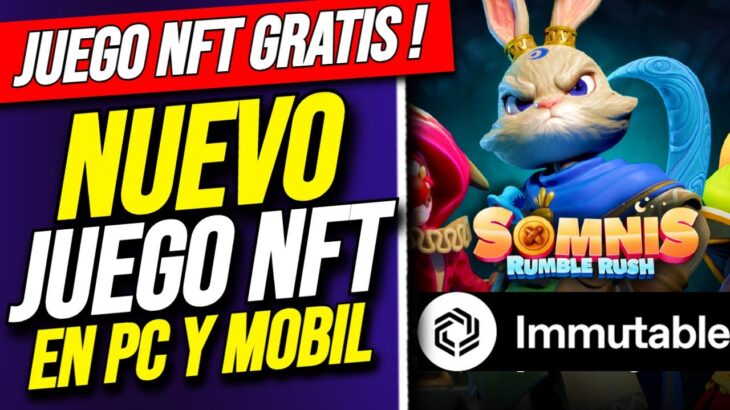 Nuevo JUEGO NFT GRATIS en MOBIL y PC ! Tower Defense en IMMUTABLE !