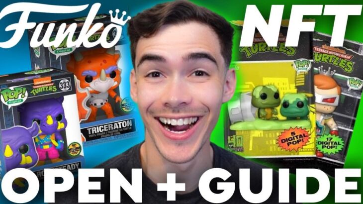 *OPENING* TMNT Series 2 Funko Pop NFT’s + Guide & Tutorial!