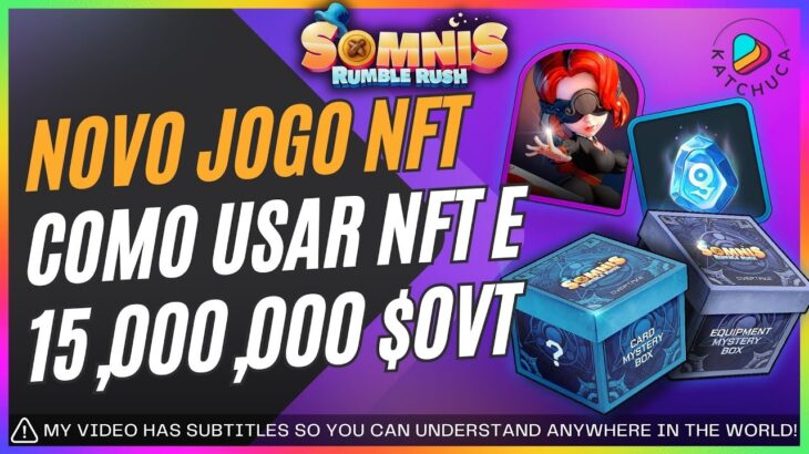 Open Beta do SOMNIS RUMBLE RUSH como usar as NFT passo a passo