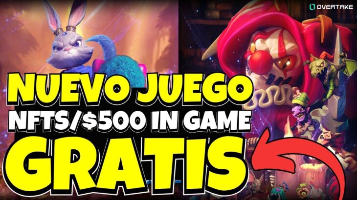 🔥 PREPÁRATE porque éste NUEVO JUEGO NFT va a dar de qué HABLAR | NFTs, TOKENS, +500$ in game GRATIS