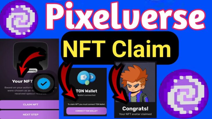 Pixelverse NFT Claim Process Video|Pixelverse NFT Airdrop Claim|Pixelverse New Update Today