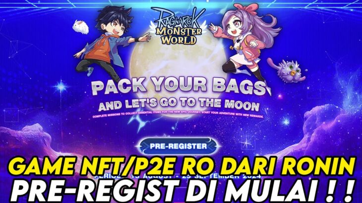 RAGNAROK MONSTER WORLD NFT/P2E PRE-REGIST DI MULAI ! ! JANGAN SAMPE KELEWATAN ! !