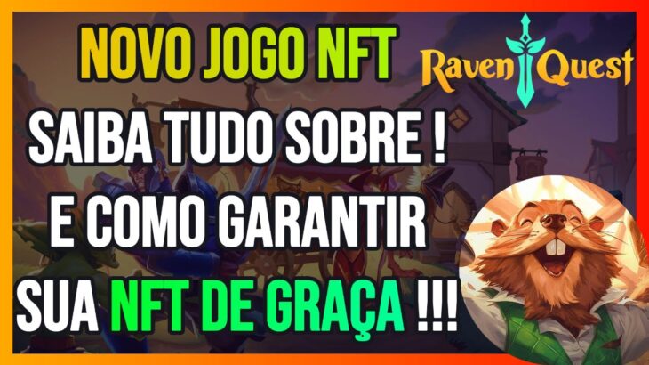 RAVENQUEST – Novo jogo NFT saiba tudo sobre ! E como garantir sua NFT DE GRAÇA !?!?