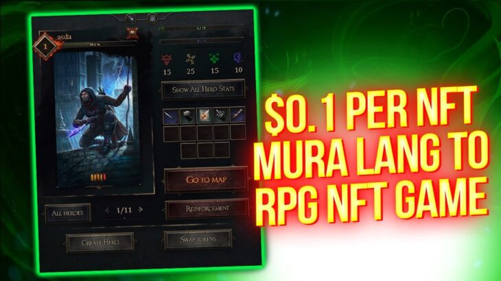 RGP NFT GAME – MURANG MURA $5-$10 Pwede na – Fantom Network – Sacra NFT Game